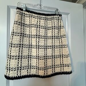 Tory Burch Tweed Mini Skirt. NWT.  Size M.